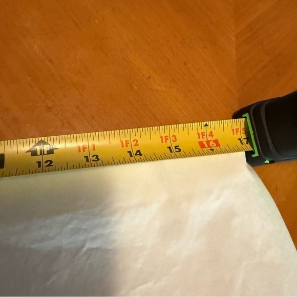 Venroy Cotton Maxi Skirt in White Sz L Floral Embroidered Side Slit Semi Sheer - Picture 13 of 15